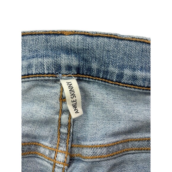 Rag & Bone Women's Size 28 Distressed Mid-Rise Ankle Skinny Jeans 28"Wx27"Inseam - Picture 11 of 16